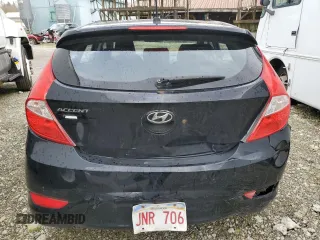 2015 Hyundai Accent GS with VIN KMHCT5AE5FU222056, listed as a Copart auction lot 48367285 with 201,922 mi miles and Salvage Title. Bid and sale history available at carsss.com. Image 6.