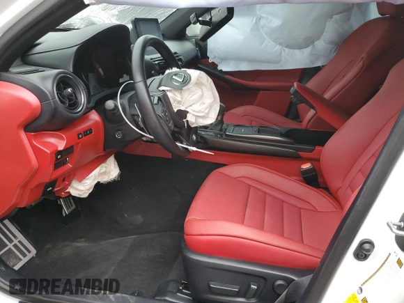 2024 Lexus IS 350 F Sport with VIN JTHGZ1E2XR5033090, listed as a Copart auction lot 76542374 with 10,282 mi miles and Non repairable. Bid and sale history available at DreamBid. Image 7.