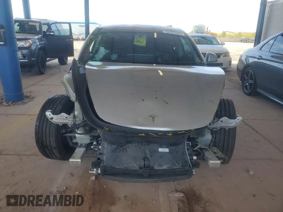 2018 Tesla Model 3 Long Range Battery with VIN 5YJ3E1EA2JF016631, listed as a Copart auction lot 55527095 with 129,547 mi miles and Salvage Title. Bid and sale history available at DreamBid. Image 5.