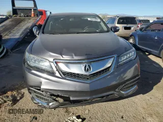 2017 Acura RDX w/Technology Pkg with VIN 5J8TB3H56HL010245, listed as a Copart auction lot 76844684 with 0 mi miles and Salvage Title. Bid and sale history available at carsss.com. Image 5.