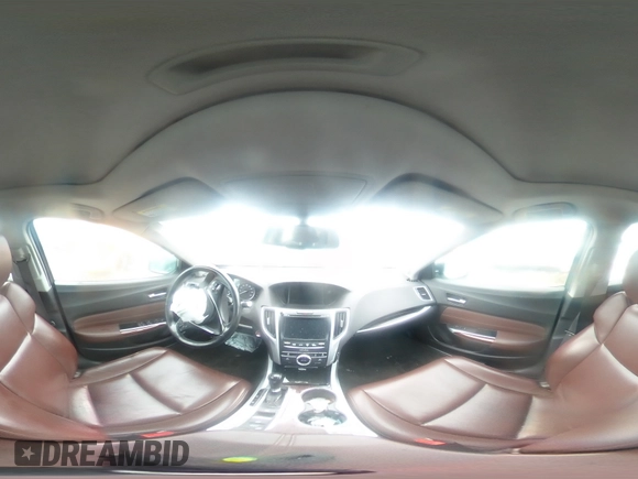 2017 Acura TLX with VIN 19UUB1F38HA003433, listed as a Copart auction lot 44388555 with 129,751 mi miles and Salvage Title. Bid and sale history available at carsss.com. Image 13.