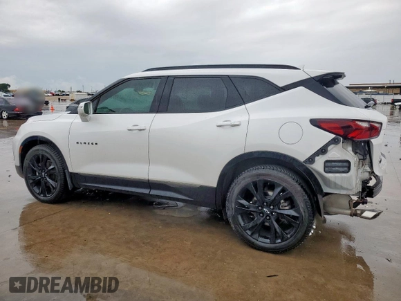 2020 Chevrolet Blazer RS z VIN 3GNKBERS4LS586243, wystawiony jako Copart lot #55514245 z przebiegiem 47 365 mil mil oraz Szkoda całkowita • Salvage title. Historia ofert i sprzedaży dostępna na DreamBid. Obrazek 2.