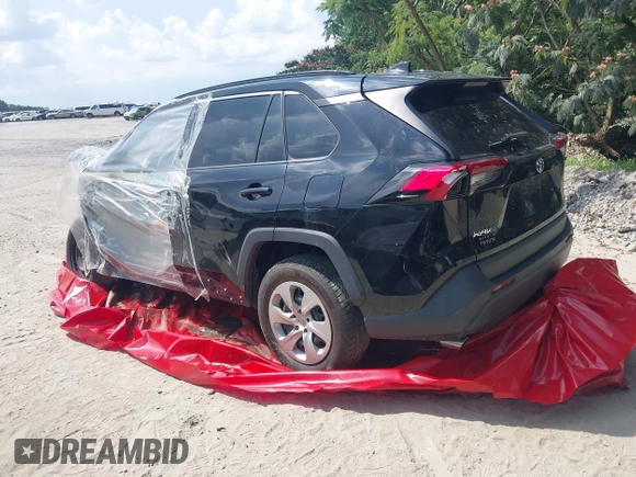 2019 Toyota RAV4 LE with VIN 2T3H1RFV3KC015535, listed as a IAAI auction lot 41999076 with 99,375 mi miles and . Bid and sale history available at DreamBid. Image 3.