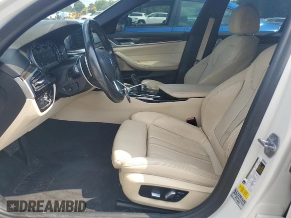 2018 BMW 5 Series 530i with VIN WBAJA5C58JWA39259, listed as a Copart auction lot 65242725 with 71,486 mi miles and Clean title. Bid and sale history available at DreamBid. Image 7.