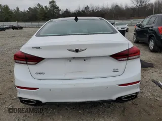 2019 Genesis G80 3.8L z VIN KMHGN4JE4KU290817, wystawiony jako Copart lot #44030005 z przebiegiem 61 008 mil mil oraz Szkoda całkowita • Salvage title. Historia ofert i sprzedaży dostępna na DreamBid. Obrazek 6.