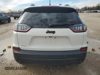 2019 Jeep Cherokee Latitude Plus with VIN 1C4PJLLB7KD338758, listed as a Copart auction lot 46354245 with 106,328 mi miles and Salvage Title. Bid and sale history available at carsss.com. Image 6.