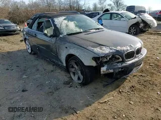 2005 BMW 3 Series 325Ci with VIN WBABW33485PL36210, listed as a Copart auction lot 86103064 with 115,715 mi miles and Salvage Title. Bid and sale history available at carsss.com. Image 11.