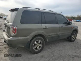 2008 Honda Pilot EX-L with VIN 5FNYF28768B007806, listed as a Copart auction lot 50718335 with 198,316 mi miles and Salvage Title. Bid and sale history available at DreamBid. Image 3.