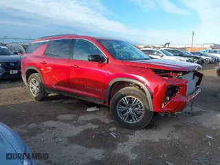 2024 Chevrolet Traverse FWD LT with VIN 1GNERGKS5RJ235401, listed as a IAAI auction lot 41601590 with 5,239 mi miles. Bid and sale history available at carsss.com. Image 1.