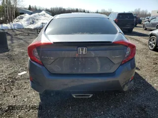 2019 Honda Civic Sedan Sport with VIN 2HGFC2F83KH015571, listed as a Copart auction lot 48197865 with 96,046 mi miles and Salvage Title. Bid and sale history available at carsss.com. Image 6.