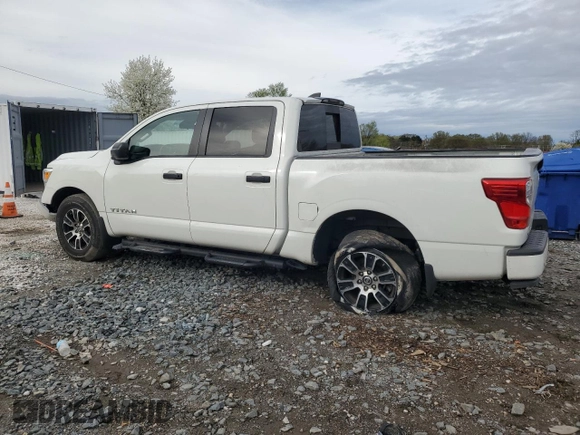 2022 Nissan Titan S with VIN 1N6AA1EC1NN107530, listed as a Copart auction lot 52035905 with 44,873 mi miles and Salvage title. Bid and sale history available at DreamBid. Image 2.