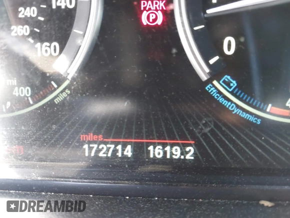 2015 BMW 5 Series 535i xDrive with VIN WBA5B3C54FD541138, listed as a IAAI auction lot 42043269 with 172,714 mi miles. Bid and sale history available at carsss.com. Image 7.