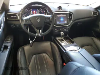 2015 Maserati Ghibli with VIN ZAM57XSA8F1129778, listed as a Copart auction lot 49164064 with 45,422 mi miles. Bid and sale history available at carsss.com. Image 8.