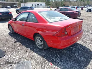 2001 Honda Civic LX with VIN 1HGEM21581L003343, listed as a IAAI auction lot 41843830 with 242,441 mi miles. Bid and sale history available at carsss.com. Image 3.