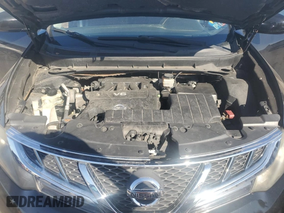 2011 Nissan Murano S with VIN JN8AZ1MW5BW151807, listed as a Copart auction lot 48122485 with 148,622 mi miles and Salvage Title. Bid and sale history available at DreamBid. Image 12.