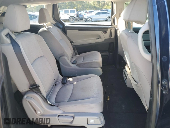 2018 Honda Odyssey LX with VIN 5FNRL6H2XJB085777, listed as a Copart auction lot 84414894 with 142,500 mi miles and Salvage Title. Bid and sale history available at carsss.com. Image 11.