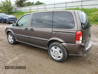 2008 Chevrolet Uplander LS z VIN 1GNDU23WX8D100796, wystawiony jako Copart lot #58053185 z przebiegiem 177 046 mil mil oraz Tytuł czysty. Historia ofert i sprzedaży dostępna na DreamBid. Obrazek 2.