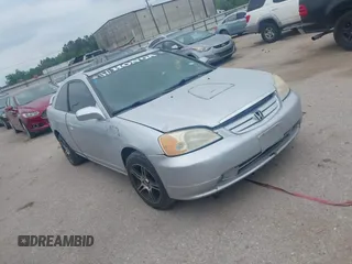 2001 Honda Civic with VIN 1HGEM21291L002658, listed as a IAAI auction lot 42048051 with 142,171 mi miles and . Bid and sale history available at DreamBid. Image 1.