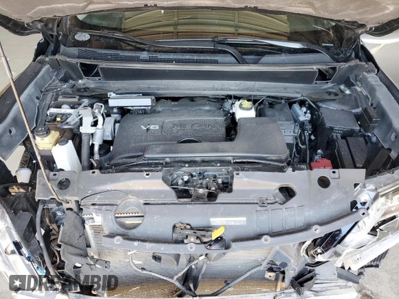 2019 Nissan Pathfinder SV with VIN 5N1DR2MM4KC587882, listed as a Copart auction lot 45762985 with 66,909 mi miles and Salvage Title. Bid and sale history available at carsss.com. Image 13.