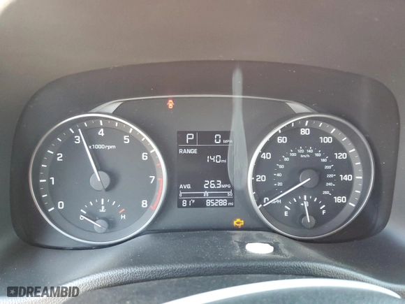 2017 Hyundai Elantra SE with VIN KMHD84LF7HU136028, listed as a Copart auction lot 50410555 with 85,288 mi miles and Salvage Title. Bid and sale history available at carsss.com. Image 9.