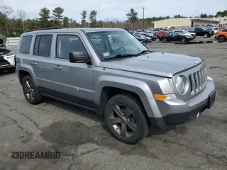 2015 Jeep Patriot High Altitude with VIN 1C4NJRFB0FD303636, listed as a Copart auction lot 48742845 with 125,420 mi miles and Salvage Title. Bid and sale history available at carsss.com. Image 4.