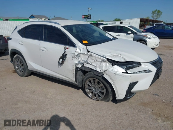 2021 Lexus NX 300 with VIN JTJDARBZ6M5028373, listed as a IAAI auction lot 42013736 with 22,577 mi miles and . Bid and sale history available at DreamBid. Image 1.