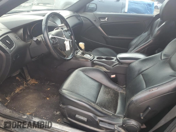 2013 Hyundai Genesis Coupe Premium with VIN KMHHT6KD7DU092473, listed as a Copart auction lot 58094385 with 114,679 mi miles and Clean title. Bid and sale history available at DreamBid. Image 7.