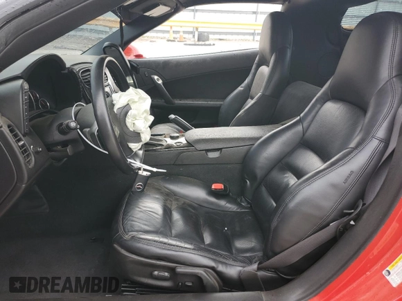 2008 Chevrolet Corvette with VIN 1G1YY26W485113072, listed as a Copart auction lot 47881425 with 96,051 mi miles and Salvage Title. Bid and sale history available at carsss.com. Image 7.