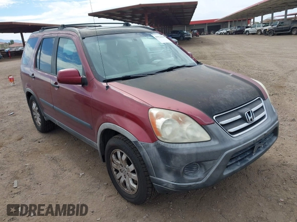 2006 Honda CR-V EX with VIN JHLRD78816C046414, listed as a IAAI auction lot 41924439 with 270,531 mi miles and . Bid and sale history available at carsss.com. Image 1.