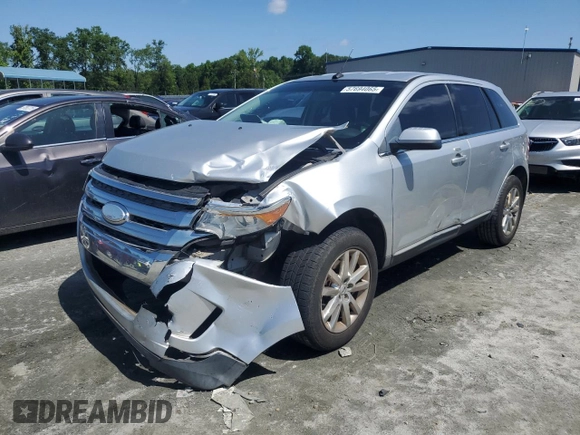 2013 Ford Edge Limited with VIN 2FMDK3KC3DBA14057, listed as a Copart auction lot 57694065 with 250,913 mi miles and Salvage title. Bid and sale history available at DreamBid. Image 1.