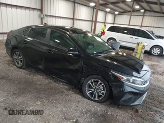 2024 Kia Forte LXS with VIN 3KPF24AD0RE823948, listed as a IAAI auction lot 41736847 with 6,566 mi miles. Bid and sale history available at carsss.com. Image 1.