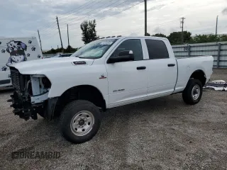 2022 Ram 3500 Tradesman with VIN 3C63R3CL1NG115825, listed as a Copart auction lot 73085954 with 70,376 mi miles and Salvage Title. Bid and sale history available at carsss.com. Image 1.