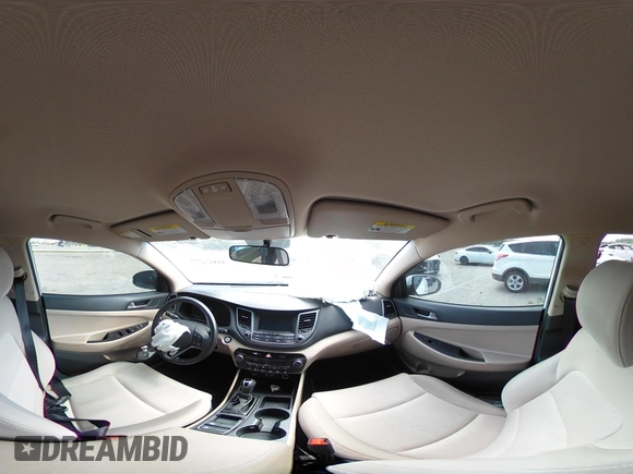 2018 Hyundai Tucson Sport with VIN KM8J33AL5JU691991, listed as a IAAI auction lot 41817480 with 89,129 mi miles. Bid and sale history available at carsss.com. Image 18.