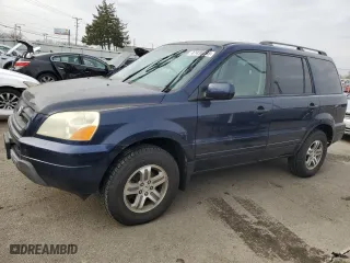 2004 Honda Pilot EX with VIN 2HKYF18694H553741, listed as a Copart auction lot 47436895 with 168,700 mi miles and Clean Title. Bid and sale history available at carsss.com. Image 1.