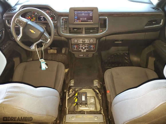 2023 Chevrolet Tahoe Commercial with VIN 1GNSCLED6PR134120, listed as a Copart auction lot 48816675 with 9,464 mi miles and Salvage Title. Bid and sale history available at carsss.com. Image 8.