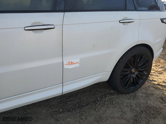 2018 Land Rover Range Rover Sport Autobiography with VIN SALWV2RE7JA809697, listed as a Copart auction lot 77323394 with 0 mi miles and Non Repairable. Bid and sale history available at carsss.com. Image 13.