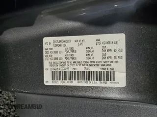 2005 Dodge Dakota ST with VIN 1D7HW22K45S270278, listed as a Copart auction lot 85540104 with 90,707 mi miles and Salvage Title. Bid and sale history available at DreamBid. Image 14.