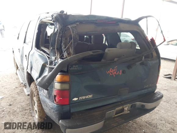 2005 Chevrolet Tahoe LS with VIN 1GNEC13V85R161605, listed as a IAAI auction lot 41631228 with 265,125 mi miles and . Bid and sale history available at DreamBid. Image 6.