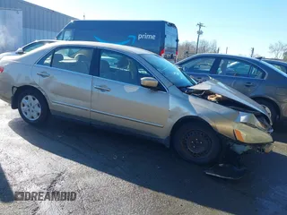 2003 Honda Accord LX z VIN 1HGCM56343A045989, wystawiony jako IAAI lot #41168690 z przebiegiem 146 915 mil mil oraz . Historia ofert i sprzedaży dostępna na DreamBid. Obrazek 1.