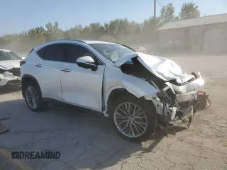 2022 Lexus NX 350 Premium with VIN 2T2GGCEZXNC002298, listed as a Copart auction lot 73543794 with Not provided miles and Salvage title. Bid and sale history available at DreamBid. Image 4.
