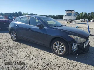 2014 Mazda 3 i Touring with VIN JM1BM1L76E1202936, listed as a Copart auction lot 53130455 with 115,531 mi miles and Salvage Title. Bid and sale history available at DreamBid. Image 4.
