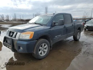 2013 Nissan Titan PRO-4X with VIN 1N6AA0ECXDN314703, listed as a Copart auction lot 49507105 with 287,763 mi miles and Salvage Title. Bid and sale history available at carsss.com. Image 1.