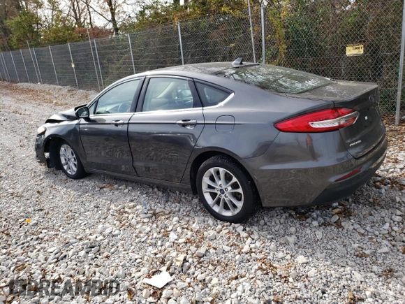2019 Ford Fusion SE with VIN 3FA6P0HD5KR211913, listed as a Copart auction lot 78167934 with 117,867 mi miles and Salvage Title. Bid and sale history available at DreamBid. Image 2.