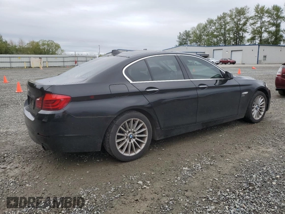 2012 BMW 5 Series 535i xDrive with VIN WBAFU7C54CDU58438, listed as a Copart auction lot 55346185 with 159,821 mi miles and Clean Title. Bid and sale history available at carsss.com. Image 3.