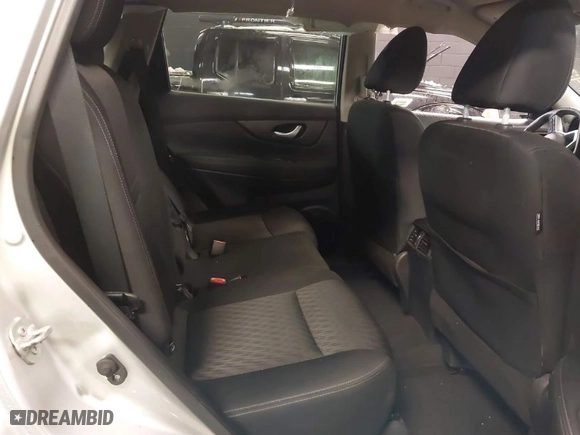 2017 Nissan Rogue S with VIN KNMAT2MV4HP610600, listed as a IAAI auction lot 41389447 with 62,654 mi miles. Bid and sale history available at carsss.com. Image 8.