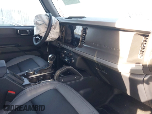 2024 Ford Bronco Big Bend with VIN 1FMDE7BH4RLB23340, listed as a IAAI auction lot 42536054 with 5,439 mi miles and . Bid and sale history available at DreamBid. Image 5.