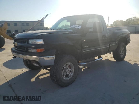 1999 Chevrolet Silverado 1500 LS with VIN 1GCEK14TXXZ174920, listed as a Copart auction lot 73587214 with 431,629 mi miles and Salvage Title. Bid and sale history available at carsss.com. Image 1.