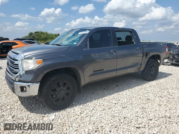 2017 Toyota Tundra 2WD SR5 with VIN 5TFEM5F14HX111824, listed as a Copart auction lot 62555184 with 112,185 mi miles and Salvage Title. Bid and sale history available at carsss.com. Image 1.