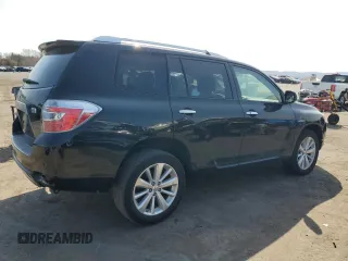 2010 Toyota Highlander Hybrid with VIN JTEBW3EH3A2044387, listed as a Copart auction lot 48630495 with 57,428 mi miles and Salvage Title. Bid and sale history available at carsss.com. Image 3.