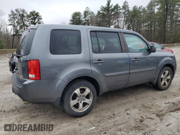 2012 Honda Pilot EX with VIN 5FNYF4H47CB004584, listed as a Copart auction lot 51280755 with 160,859 mi miles and Clean Title. Bid and sale history available at DreamBid. Image 3.